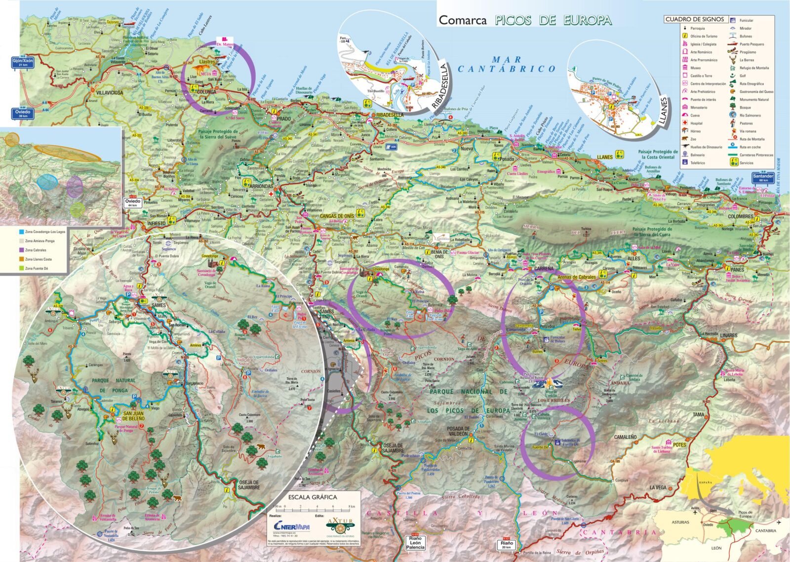 Download Picos De Europa Asturias Mapa Gif